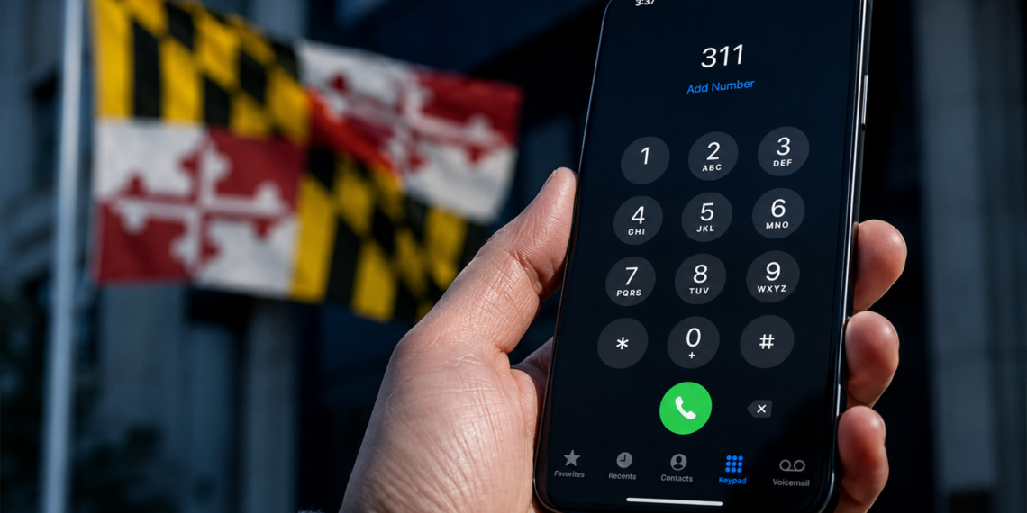 Maryland será el primer estado en contar con un número 311 para todo el territorio