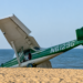 Un avión realiza un aterrizaje de emergencia en la playa de Ocean City