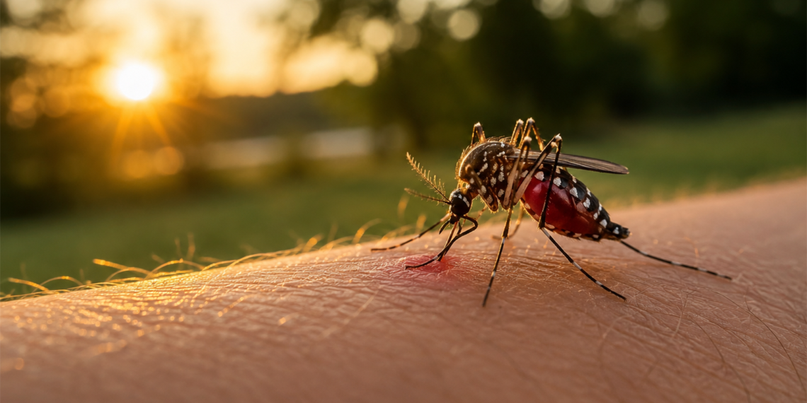 A medida que empieza a hacer calor, los insectos que pican se están activando