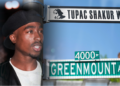 Al difunto Tupac Shakur, leyenda del hip-hop que vivió en Baltimore, se le ha dedicado una calle