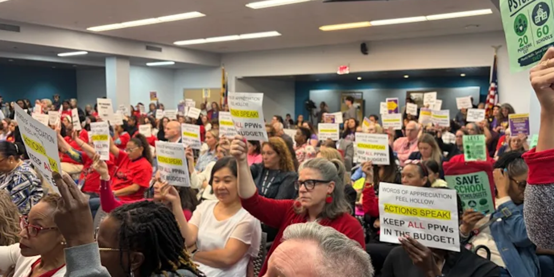 “Realmente me importan estos estudiantes”: personal escolar de Montgomery County espera saber si perderá su empleo