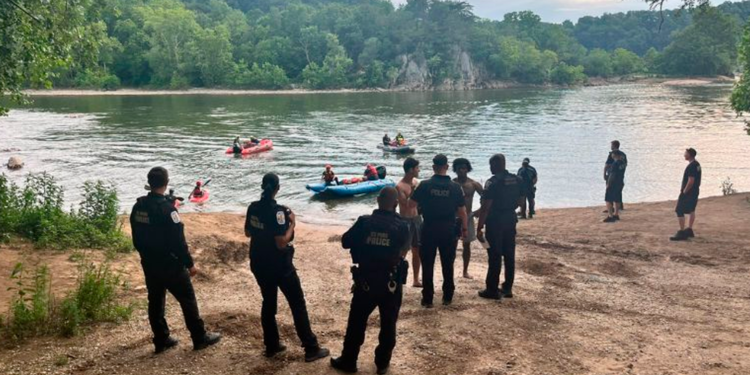 Continúan las búsquedas de un joven que, al parecer, se ahogó en el río Potomac