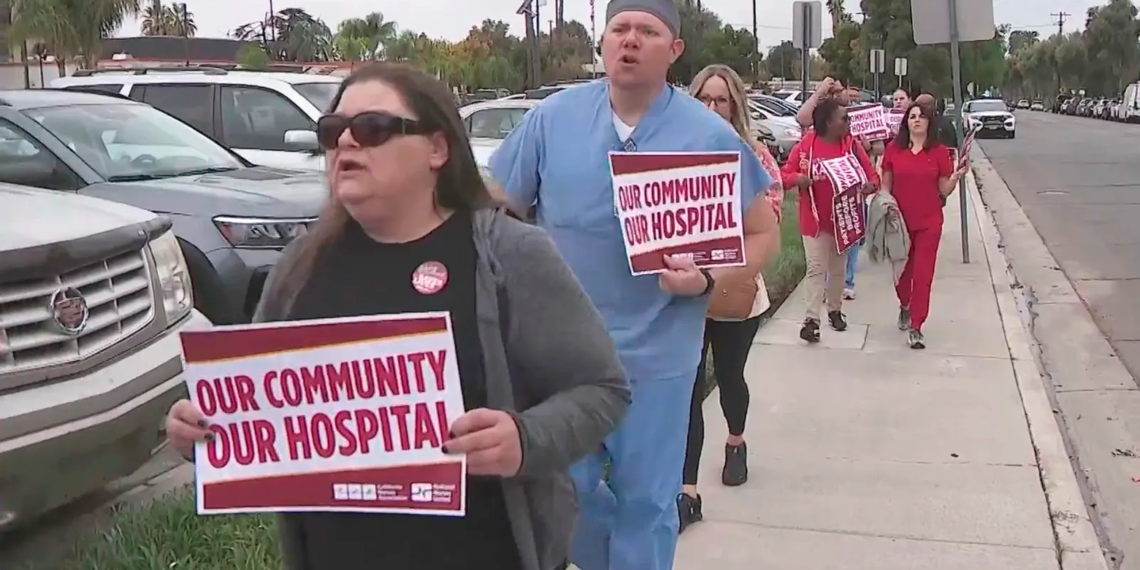 Las enfermeras se manifiestan para que se mantenga abierta la unidad de posparto del hospital más grande de Washington D. C.