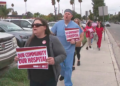 Las enfermeras se manifiestan para que se mantenga abierta la unidad de posparto del hospital más grande de Washington D. C.