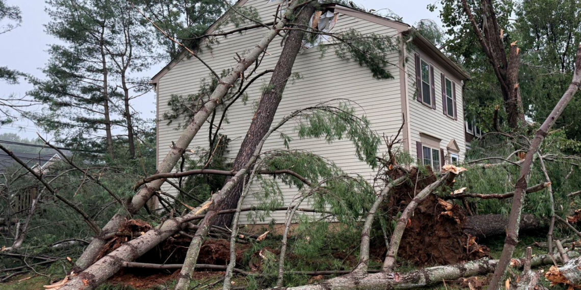 El Servicio Meteorológico Nacional (NWS) concluye que los daños causados por la tormenta en el condado de Fairfax se debieron a una ráfaga de viento de tipo «microburst»
