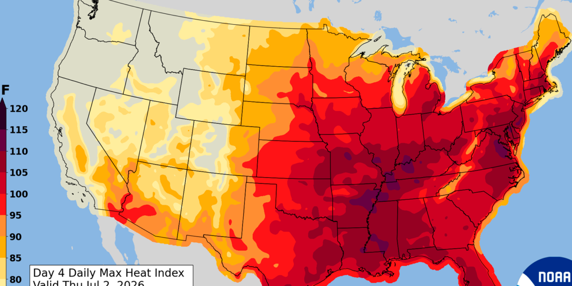 Se avecina una ola de calor con temperaturas abrasadoras en la región de Washington D. C.