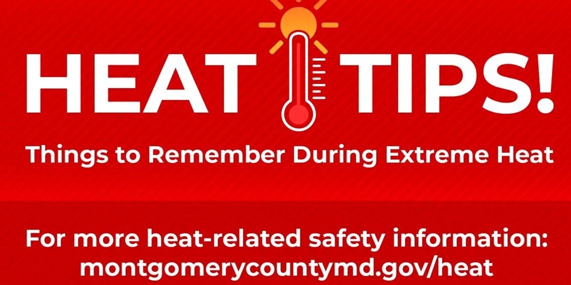 El condado de Montgomery se prepara para una ola de calor peligrosa de cara al 4 de julio